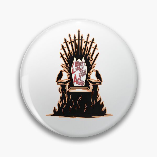 Item preview, I Wont Lure My Fire Again - Glitch Throne designed and sold by GlitchZen.
