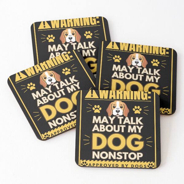 Item preview, Warning May Talk About My Dog Nonstop Funny Dog Lover T-Shirt designed and sold by Uvclick.