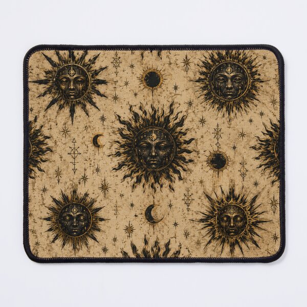Item preview, Grimdark Suns of the Forgotten Age | Celestial Seamless Pattern designed and sold by ITSimagination.