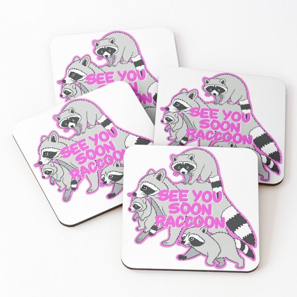 Item preview, See You Soon Raccoon designed and sold by boberweiser.