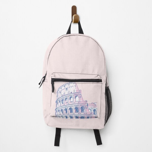 Item preview, Pastel Colosseum Sketch – Simple Rome Landmark Illustration designed and sold by EmeraldeaArt.