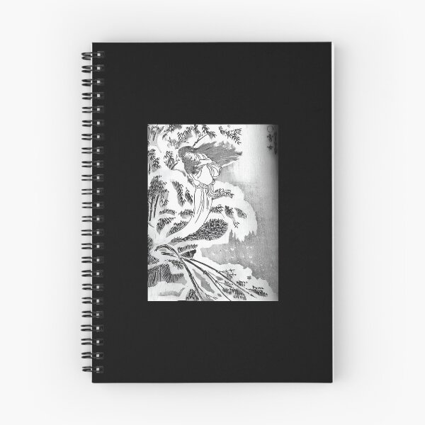 Item preview, Black and White Yuki Onna Japanese Ghost Art designed and sold by FineArtShirts.