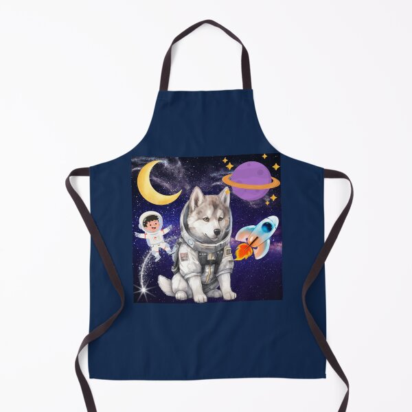 Item preview, Cosmic Husky Astronaut in Space designed and sold by DidiDesignShop.