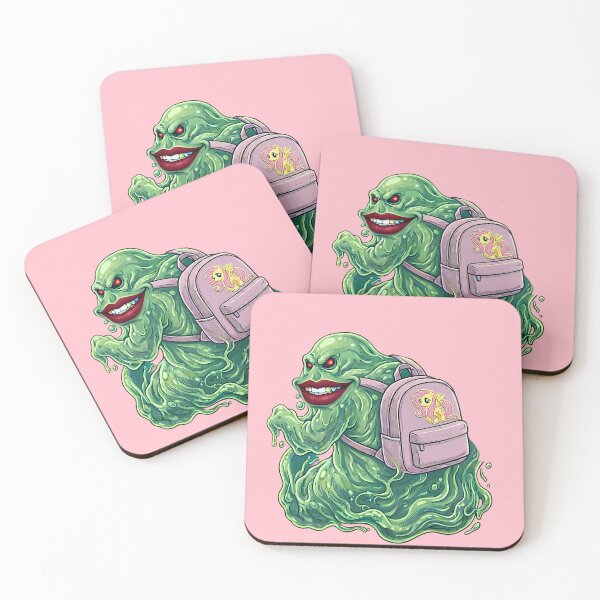Item preview, Cursed Green Slime Monster with Pink Pony Backpack T-Shirt designed and sold by MCVersa2026.