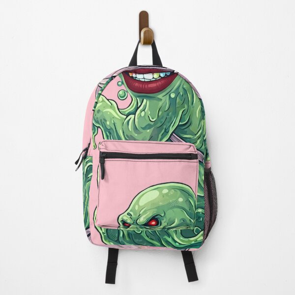 Item preview, Cursed Green Slime Monster with Pink Pony Backpack T-Shirt designed and sold by MCVersa2026.