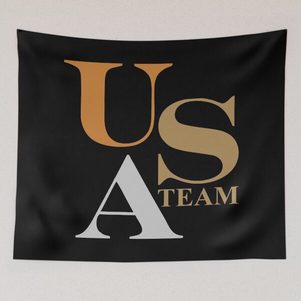 Item preview, Team USA Patriotic Vintage Typography Design | American Pride USA Team Graphic designed and sold by artworkathome.