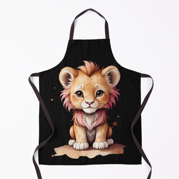 Item preview, Cute little lion in sepia. Minimalistic baby lion. designed and sold by NewtBoo.