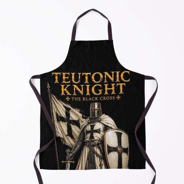 Item preview, Teutonic Knight Medieval Crusader Warrior Art designed and sold by Retr0Tshirts.