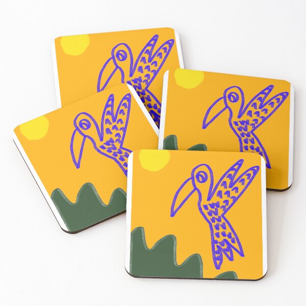 Item preview, Yellow Sunshine Bird Happy Joy Print designed and sold by TheSnugGirl.