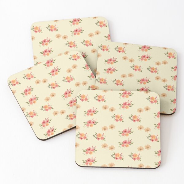 Item preview, Soft Peach and Pink Blossom Pattern designed and sold by SeJaa.