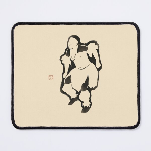 Item preview, Minimalist Ukiyo-e Eswatini Africa Dancer designed and sold by DuckOddity.
