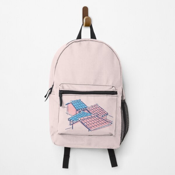 Item preview, Italian Rooftops Sketch – Pastel Cute Illustration designed and sold by EmeraldeaArt.