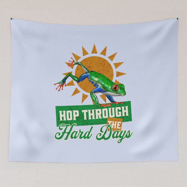 Item preview, Funny Amazon Tree Frog Frogcore Positive Quote designed and sold by Vac1.