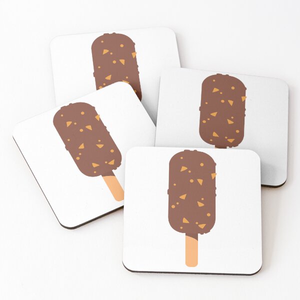 Item preview, Chocolate Almond Ice Cream Popsicle designed and sold by Nikola Dio.