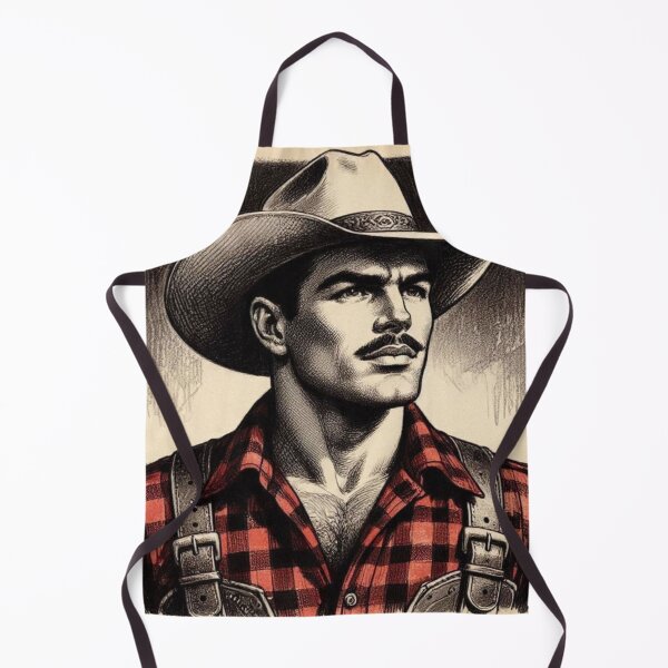 Item preview, Howdy Cowboy - Gay Leather Daddy San Francisco Gay Pride Graphic Design designed and sold by ItsAKinkThing.
