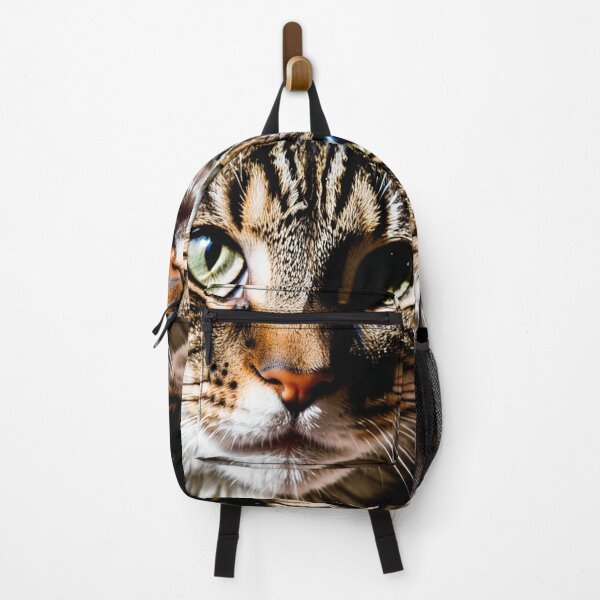 Item preview, Animals - Tabby Cat, Feline Portrait with an Intense Gaze designed and sold by DoodyPets.