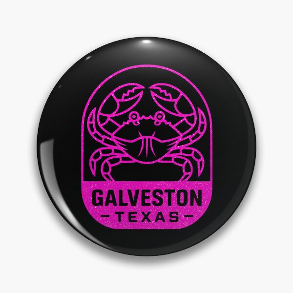 Item preview, Distressed Galveston Texas Crab Outline Graphic designed and sold by AntiqueImages.