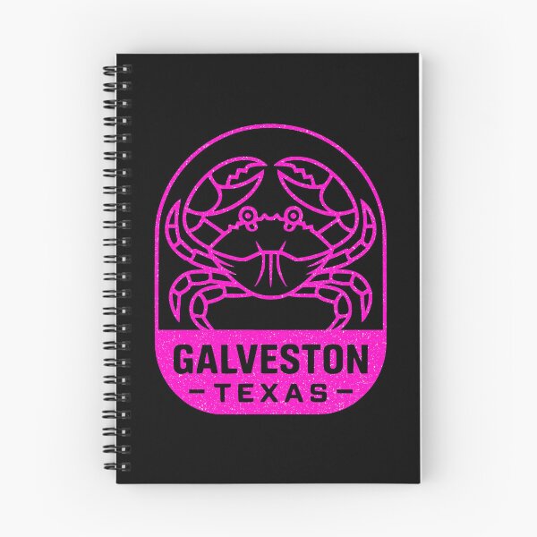 Item preview, Distressed Galveston Texas Crab Outline Graphic designed and sold by AntiqueImages.