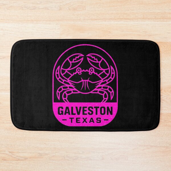 Item preview, Distressed Galveston Texas Crab Outline Graphic designed and sold by AntiqueImages.