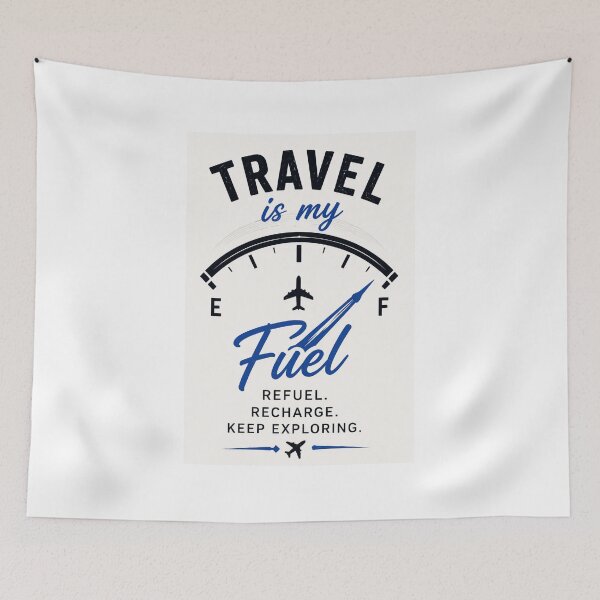 Item preview, Travel Is My Fuel designed and sold by layalistoresa.