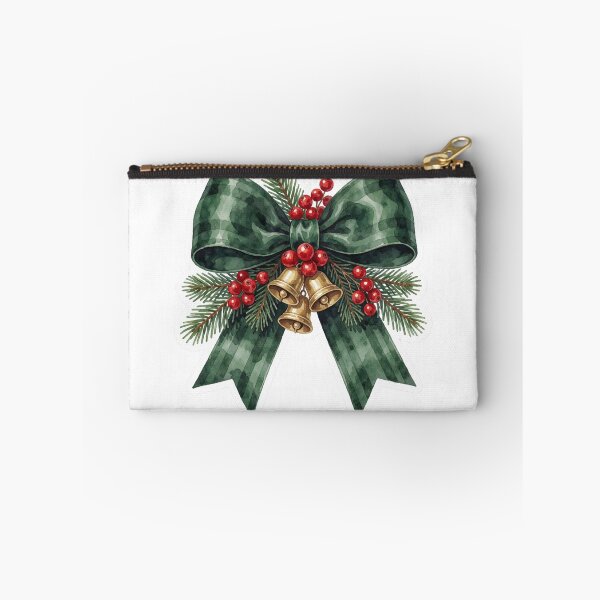 Item preview, Christmas Bells Sticker | Holiday Ribbon Decor designed and sold by AillustriaAK.