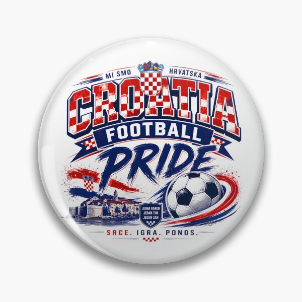 Item preview, croatia team pride, world cup football, croatia soccer team, Croatia national team, Croatia sports designed and sold by TrueArtVibes.