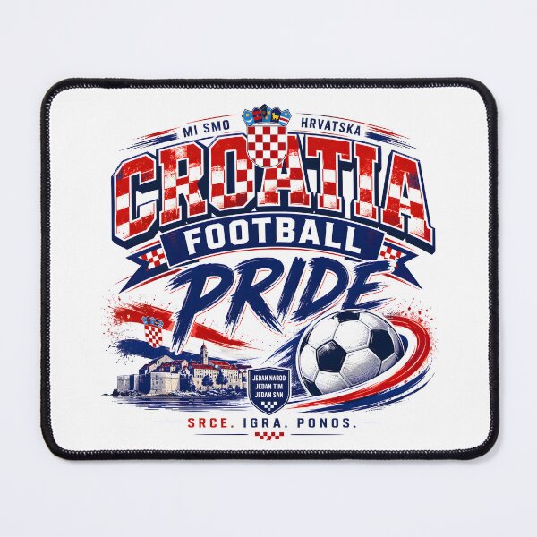 Item preview, croatia team pride, world cup football, croatia soccer team, Croatia national team, Croatia sports designed and sold by TrueArtVibes.