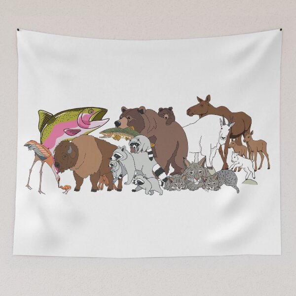 Item preview, Montana Animals designed and sold by boberweiser.