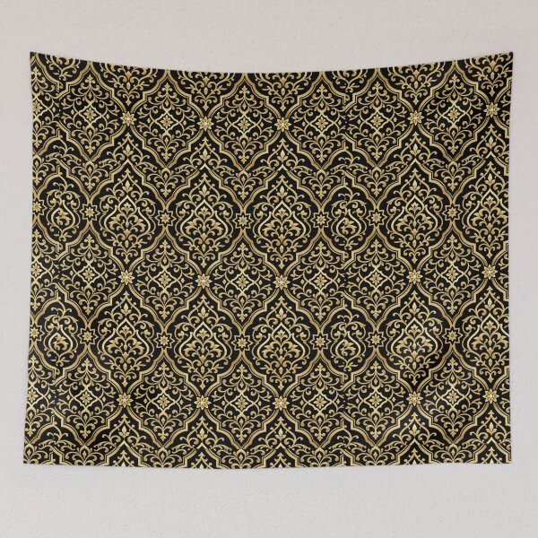 Item preview, Elegant Damask Arabesque Seamless Floral Pattern (V.1b) designed and sold by D-Islamic.