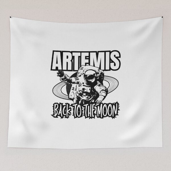 Item preview, Artemis Back To The Moon designed and sold by TodayIsANiceDay.