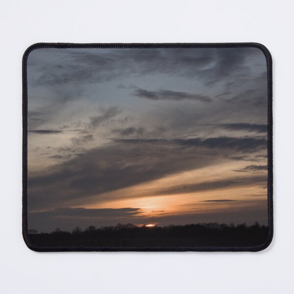 Item preview, Golden Sunset, whispy clouds, and blue skies designed and sold by MikeWalksUK.