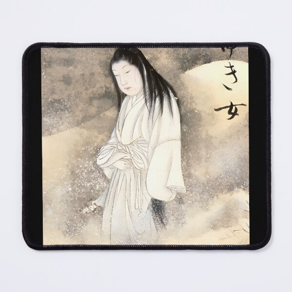Item preview, ​Yuki Onna Snow Woman Watercolor Japanese Yokai Art designed and sold by FineArtShirts.