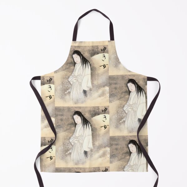 Item preview, Yuki Onna Snow Woman Watercolor Japanese Yokai Art designed and sold by FineArtShirts.