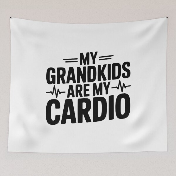 Item preview, My Grandkids Are My Cardio designed and sold by Frank Ring.