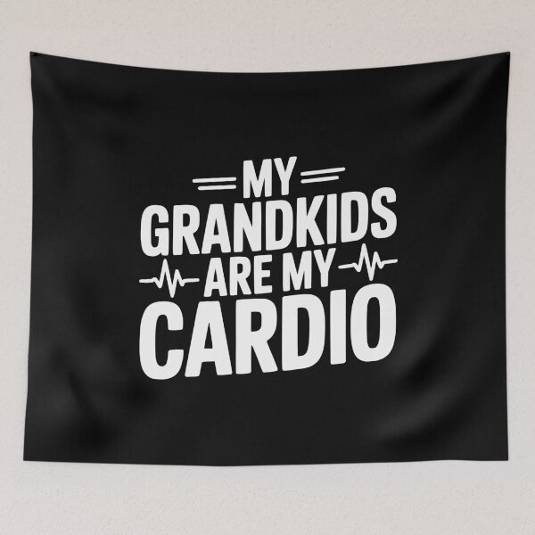 Item preview, My Grandkids Are My Cardio designed and sold by Frank Ring.