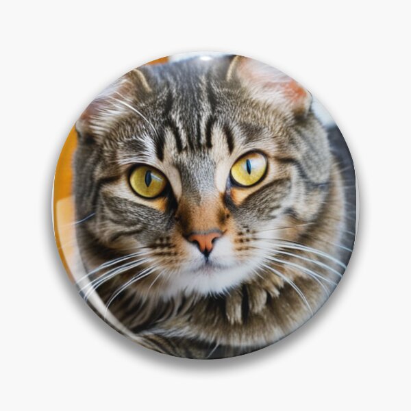 Item preview, Animals - Tabby Cat, Feline Portrait with Golden Gaze designed and sold by DoodyPets.