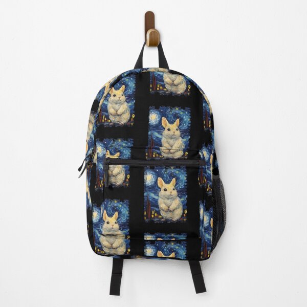 Item preview, Funny Chinchilla Starry Night Illustration Mom Dad Kids designed and sold by rafaeltto.