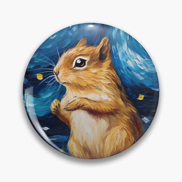 Item preview, Funny Chipmunk Starry Night Illustration Mom Dad Kids designed and sold by rafaeltto.