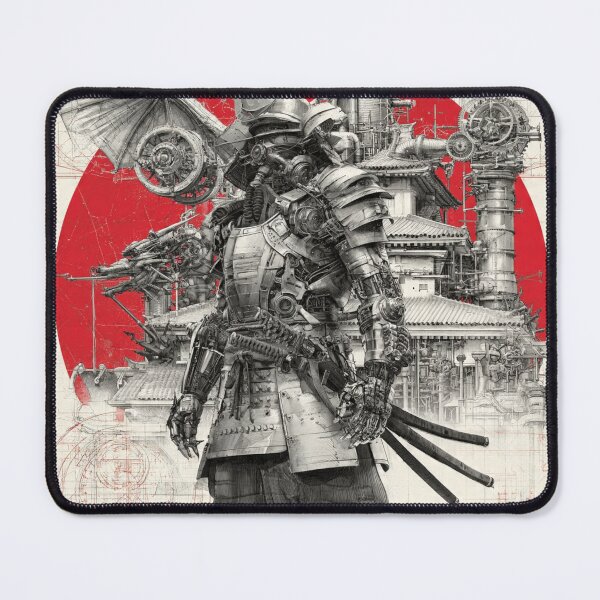 Item preview, Futuristic Cyber Samurai designed and sold by Late Theory.