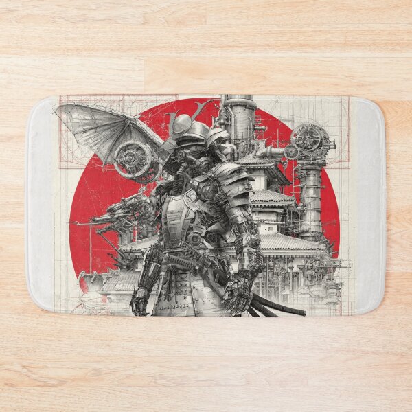 Item preview, Futuristic Cyber Samurai  designed and sold by Late Theory.
