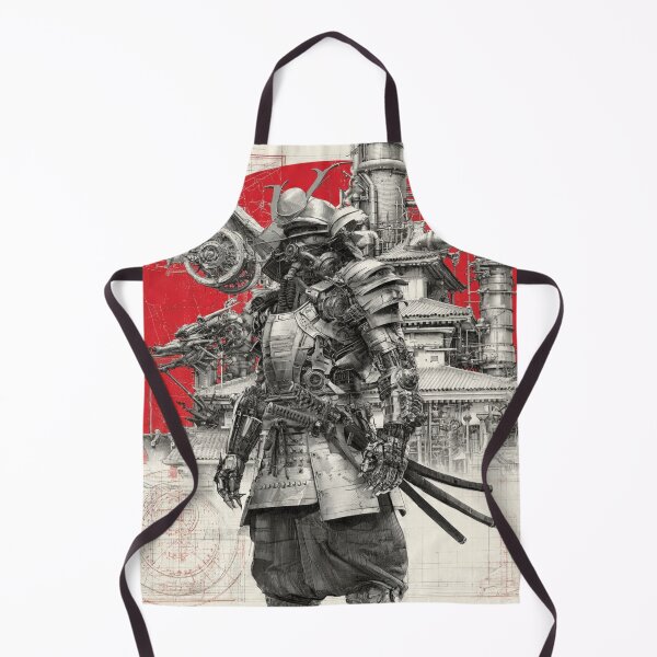 Item preview, Futuristic Cyber Samurai designed and sold by Late Theory.