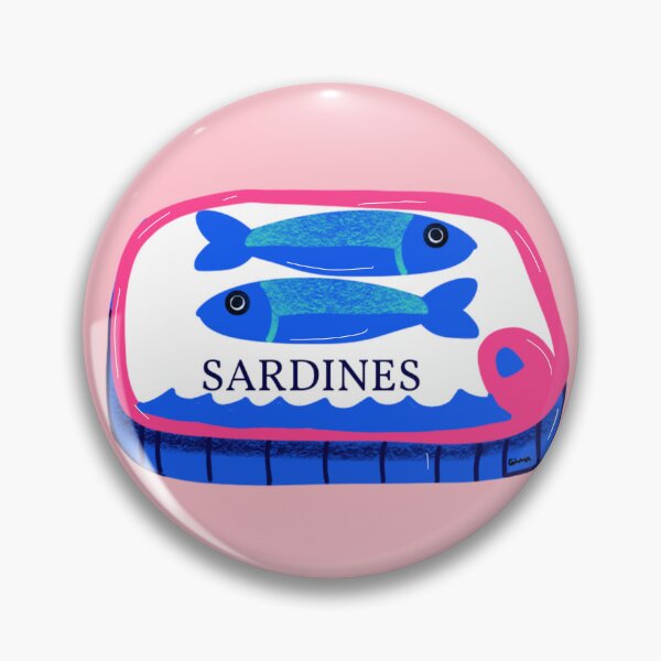 Item preview, Sardines in vintage tin box designed and sold by giulyz.