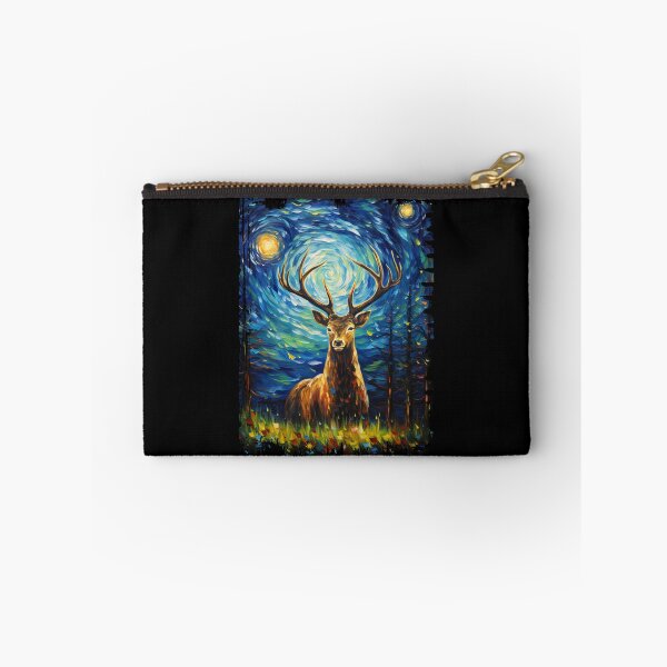 Item preview, Funny Deer Starry Night Illustration Mom Dad Kids designed and sold by rafaeltto.