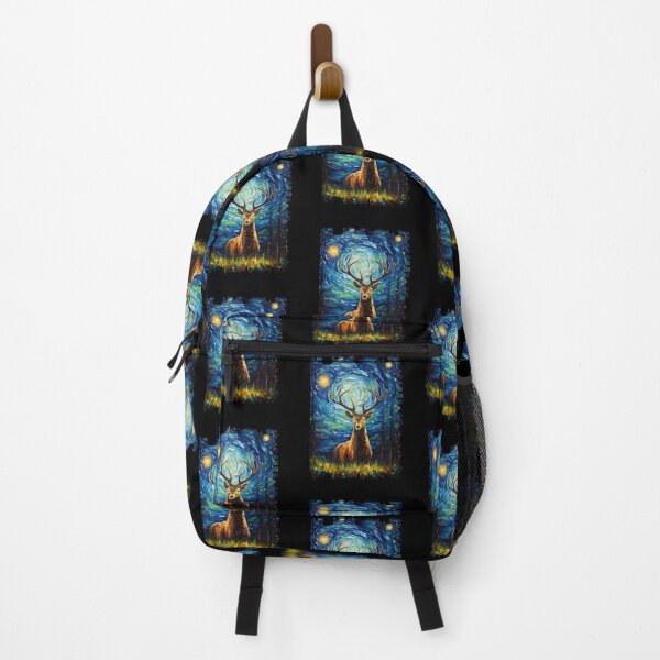Item preview, Funny Deer Starry Night Illustration Mom Dad Kids designed and sold by rafaeltto.