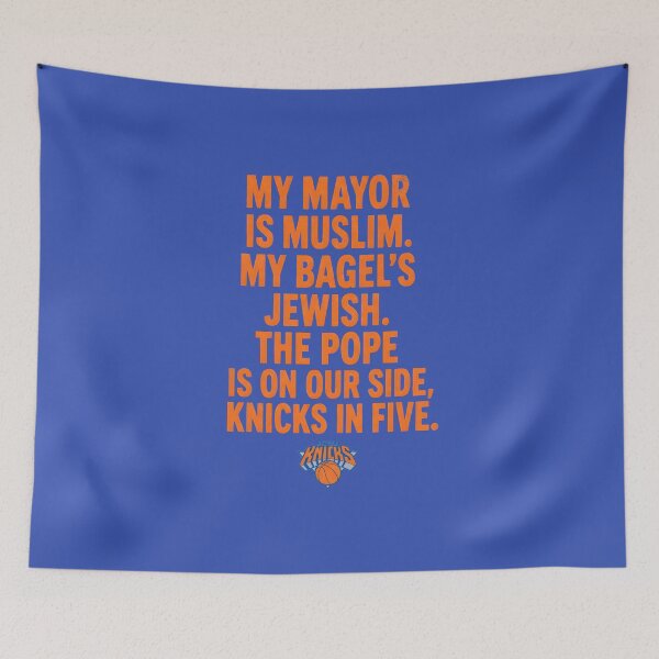 Item preview, Knicks In Five New York Basketball Playoff Quote Classic T-Shirt designed and sold by LittleRogerChin.