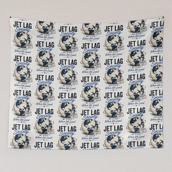 Item preview, Jet Lag Society designed and sold by layalistoresa.