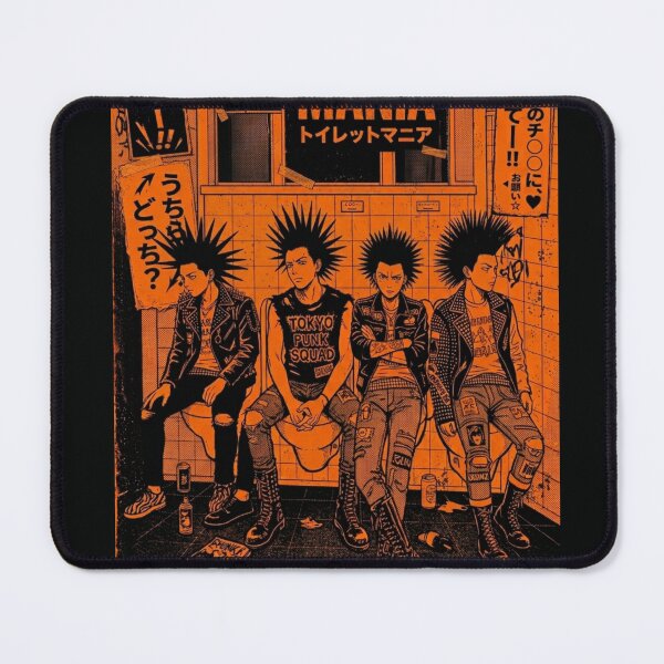 Item preview, Retro Japanese Punk Rock Manga Band Cover designed and sold by zumerdiego.