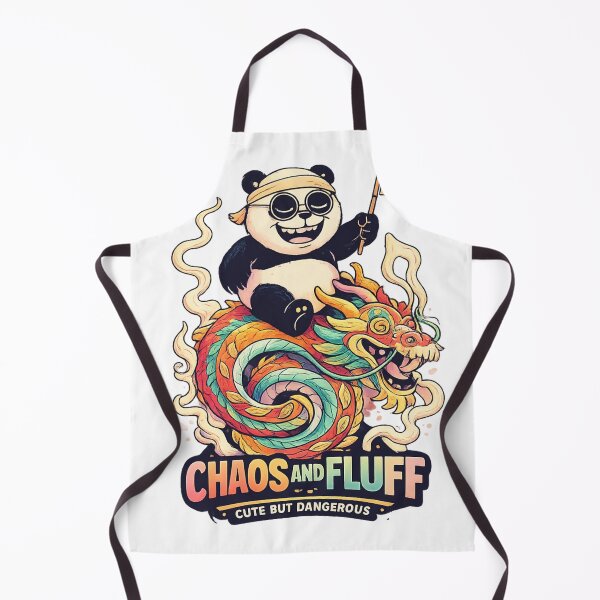Item preview, Cute But Dangerous Panda Shirt – Hippie Dragon Rider designed and sold by SoftSproutstu.