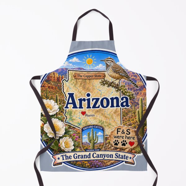Item preview, Arizona - Collect America with Freckle and Spencer designed and sold by CollectrsCornr.