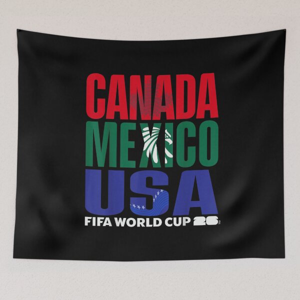 Item preview, FIFA World Cup 2026 Host Country Banner designed and sold by Soceitiz.